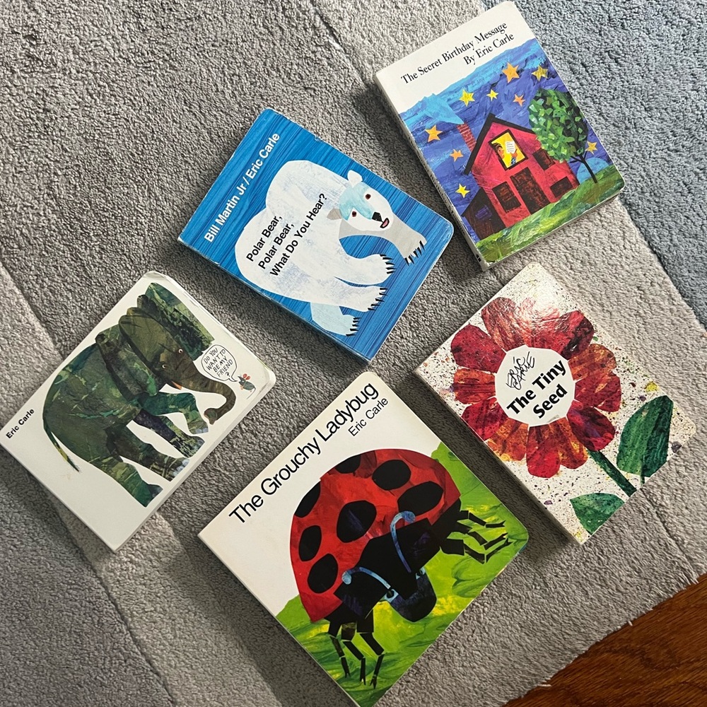 Eric carle book lot